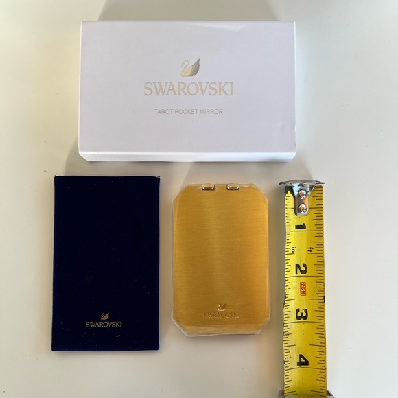 Swarovski Exclusive Tarot Card Pocket Mirror Brand New. BUY or FREE w/$200 PROMO - Picture 4 of 4
